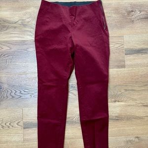 A new day dark red cropped ankle pants - size 6